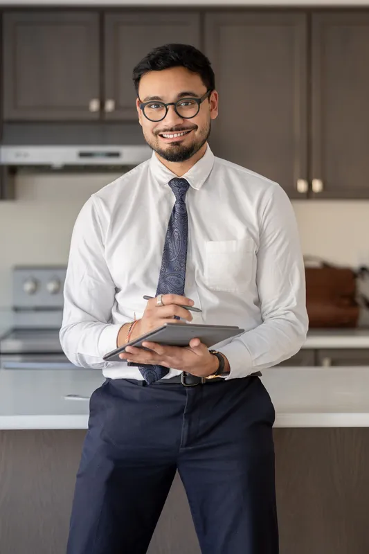 Personal branding photographer Toronto — professional male portrait
