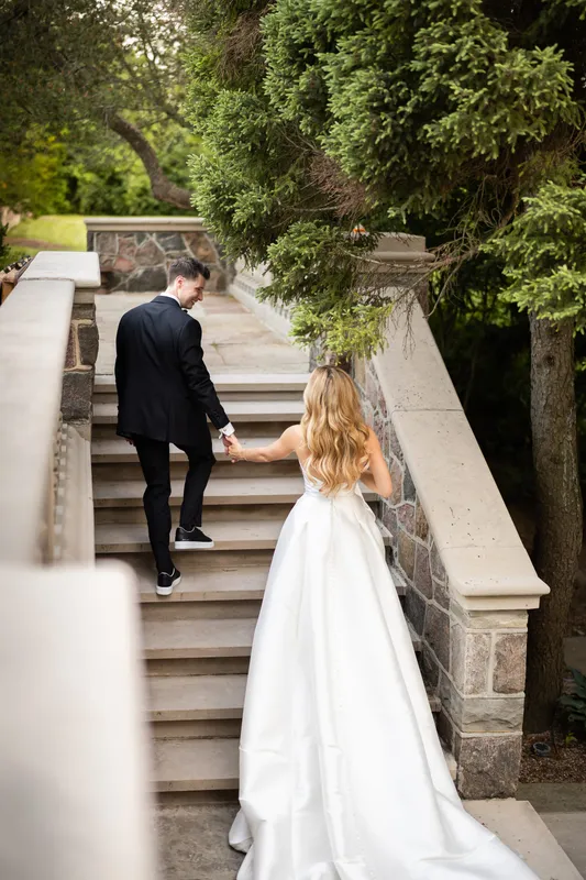 Couple portrait golden hour — GTA wedding photographer